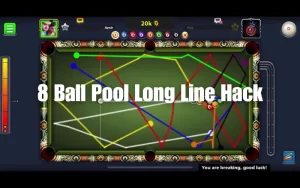 8 ball pool long line hack