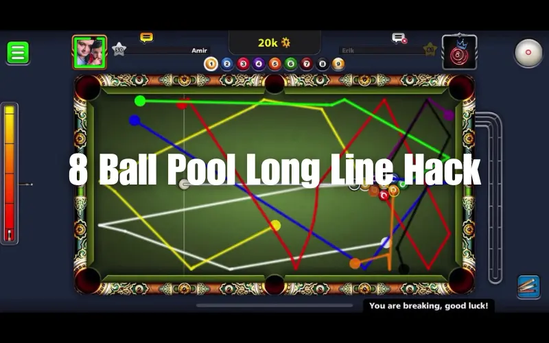 8 ball pool long line hack